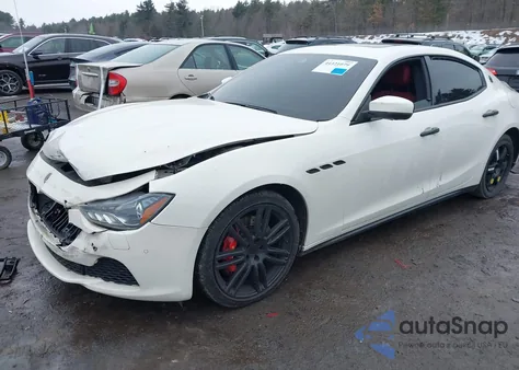 2017 Maserati Ghibli S Q4 z USA, uszkodzony, nr VIN ZAM57RTL1H1227470